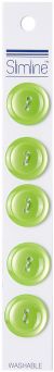 Slimline Buttons Series 1-Lime 2-Hole 3/4
