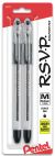 Pentel R.S.V.P. Medium Ballpoint Pens 2/Pkg-Black