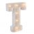 Darice Light Up White Marquee Letters - Letter T  9.875 inches