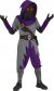 Mage Fade in/Out Child Costume Fortnite Inspired, Gray/Purple, Large(12-14)