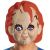 Disguise Official Childs Play Adult Chucky Single Plastic Half Mask Costume Accessory Multicolored One Size