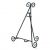 Decorative Easel Black 12 inches