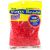 Pony Beads Plastic Transparent Red 9mm Big Value Pack