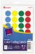 Avery Print/Write Self-Adhesive Removable Labels 1008/Pkg-Assorted (Blue, Green, Red, Yellow)