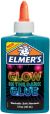 Elmers Glow In The Dark Liquid Glue 5oz-Blue